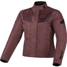 Macna Dromica Waterproof Ladies Textile Jacket - Red Woman