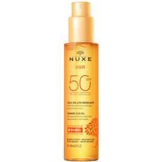 Öljy Auringonsuojaukset Nuxe Tanning Sun Oil High Protection SPF50