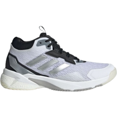 38 ⅔ - Dame Treningssko Adidas Crazyflight 5 Mid W - Cloud White/Silver Metallic/Core Black