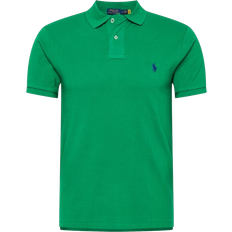 Netzgewebe Poloshirts Polo Ralph Lauren Short Sleeve Custom Slim Fit Polo Shirt - Billiard