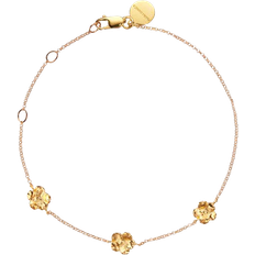 Flora danica Flora Danica Jewellery Forget Me Not Bracelet - Gold