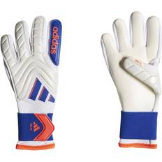 Football Adidas Copa Pro Kids Goalkeeper Gloves - White/Solar Red/Solar Yellow