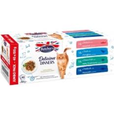 Butcher s Delicious Dinners Jumbo Pack Mix 40 x 100g