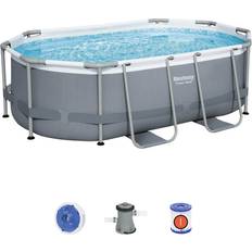 Swimming Pools & Accessories Bestway Power Steel Oval Pool Set 3.05x2x0.84m