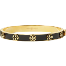 Tory Burch Miller Hinged Bracelet - Gold/Black