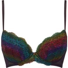 Ann Summers Sexy Lace Planet Pride Plunge Bra - Black