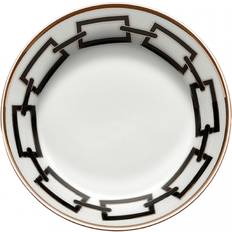 Black Saucer Plates Ginori 1735 Catene Saucer Plate