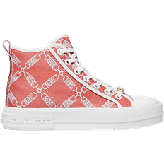 Michael Kors Rød Sko Michael Kors Evy High Top W - Spiced Coral