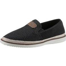 Rieker Espadrilles Rieker Slip-On Summer Espadrilles Black