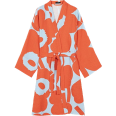 Marimekko Poppy Beachrobe - lt.Blue/Orange