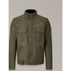 Belstaff Brooklands Motorycle Wax Jacket - Olive