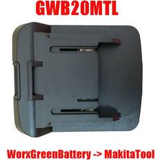 Makita adapter til makita 18v verktøy til dewalt bosch aeg ridgid devon worx milwaukee svart dekker bærer-kabel stanley li-ion batteri