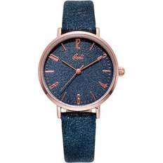 HOD Health & Home Watches Gypsophila Ladies Watch Fashion Trend Digital Face Simple Belt Waterproof