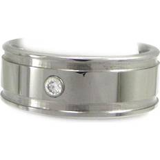 Les Trésors de Lily High Tech Tungsten Ring 64 - Grey