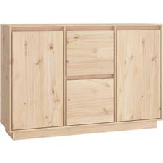 Pines Sideboards vidaXL 814309 Natural Sideboard 111x75cm