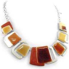 Brun Halsband Noa Designer Necklace Coloring - Brown