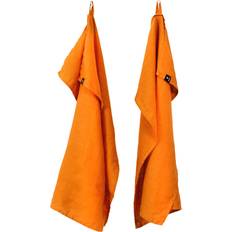 Orange Kitchen Towels Himla Sunshine 50x70 cm 2-pack Bitter Orange Kitchen Towel Orange (70x50cm)