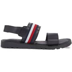 Tommy Hilfiger Herren Sandalen Tommy Hilfiger Sandalen Core Lth Strappy Sandal FM0FM05009 Schwarz