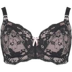 E Maternity & Nursing Wear Pour Moi Amour Nursing Bra Black/Pink