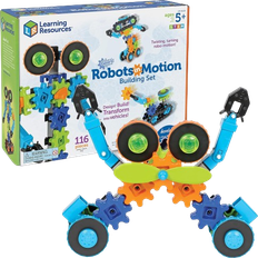 Plastic Construction Kits Learning Resources Gears! Gears! Gears! Robots in Motion 116pcs