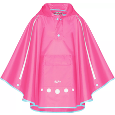 Mädchen - Reflektoren Regenjacken Playshoes Kid's Foldable Rain Poncho - Pink (408750-018)