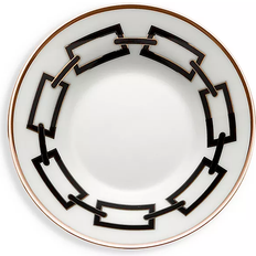 Black Saucer Plates Ginori 1735 Catene Impero Nero Saucer Plate 10.9cm