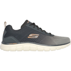 Skechers Green Shoes Skechers Track Ripkent M - Olive Textile Black Trim