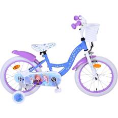 Sykler Volare Disney Frozen 2 Childrens Bicycle 2023 Blue/Purple Barnesykkel