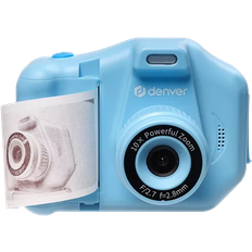 Black/White Instant Cameras Denver KPC-1370BU Kids Print Camera