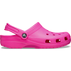 Men - Pink Outdoor Slippers Crocs Classic Clog - Pink Crush