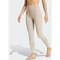 Beige - Damen Leggings Adidas All Me 7/8-Leggings