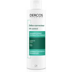 Protezione solare Shampoo Vichy Dercos Oil Control Shampoo 200ml