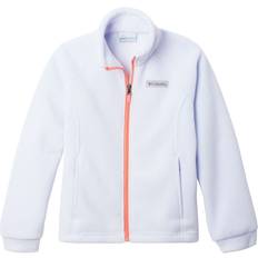 Girls - Purple Fleece Garments Columbia Toddler Benton Spring Fleece Jacket - Snowdrift