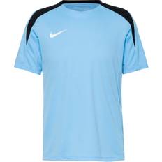 Nike Men's Strike Dri Fit Short Sleeve Soccer Top - Aquarius Blue/Black/White