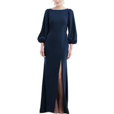 Dessy Collection Open Back Gown