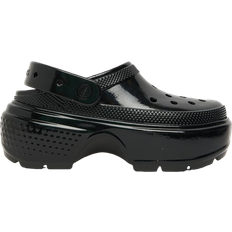 Crocs Stomp High Shine Clog - Black