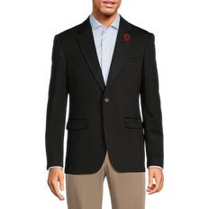 Men - Slim Coats Tahari Men's Slim Fit Notch Lapel Blazer Black