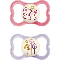 Mam Air Night Napp 16-36 mån 2-pack Rosa