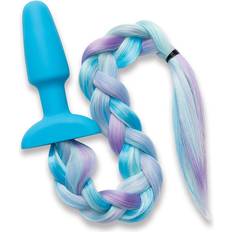 Whipsmart 4.9´´ With Play Tails Unicorn Tail Anal Plug Blau