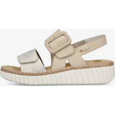 Rieker Guld Sandaler Rieker 69260-60 Beige
