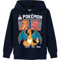 134/140 Hoodies Børnetøj Name It Kid's Jalgot Pokemon Sweatshirt - Dark Sapphire (13232217)