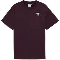 Lilla T-skjorter Puma Men's DOWNTOWN Graphic Tee Youth, Purple, 13-14Y, Lifestyle