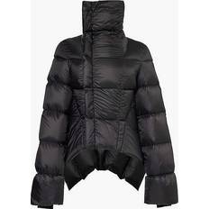 Polyamide Jackets Rick Owens Black Porterville Naska Down Jacket 09 Black IT 38