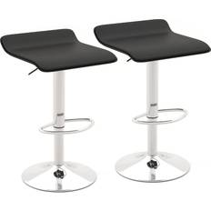 Costway Adjustable Swivel Bar Set 2 Seating Stool