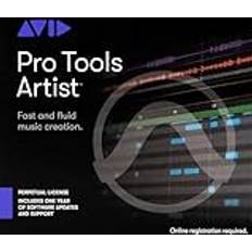 Avid Software, Pro Tools Artist, Dauerlizenz, Activation Card in der Box