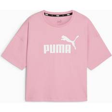 Clothing Puma Essentials Logo Cropped T-Shirt Women, Mauved Out