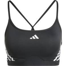 Recycled Materials Bras adidas Aeroreact Sports Bra Black Woman