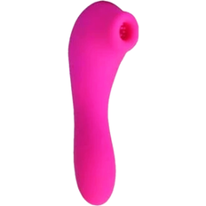 House of Dasein Red Clitoral Suction 12 Speed Double Sucking Vibrator Sex Toys For Women