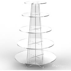 Blue Cake Stands Displaypro 5 tier acrylic Cake Stand