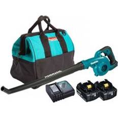 Makita DUB186Z 18v Cordless Garden Leaf Blower Li-Ion 2 x 3.0ah, Charger Bag